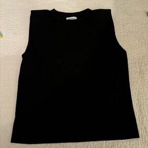 Lollys Laundry Copenhagen Black tank top medium